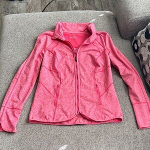 Zella Women's Vibrant Pink Zip-Up Jacket. Worn once